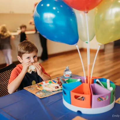 Hands-on STEM birthday party activity in San Jose at The Tech Interactive