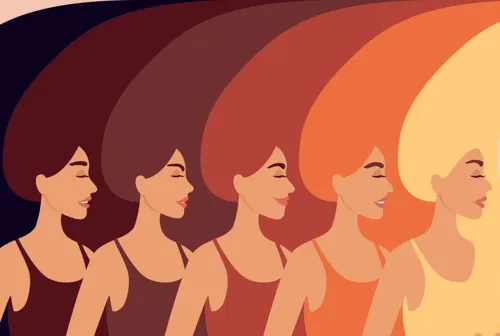 Certain versions of the MC1R gene are responsible for red hair, so a person’s combination of MC1R versions can determine how red their hair is. (Image via Shutterstock)